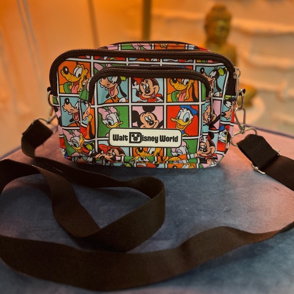 Disney Handbags - Disney Character Grid Belt Bag - Multicolor